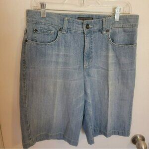 Nine West Jean Shorts Womens 10 Rockabilly Cowgirl Countrygirl Denim Shorts Y2K